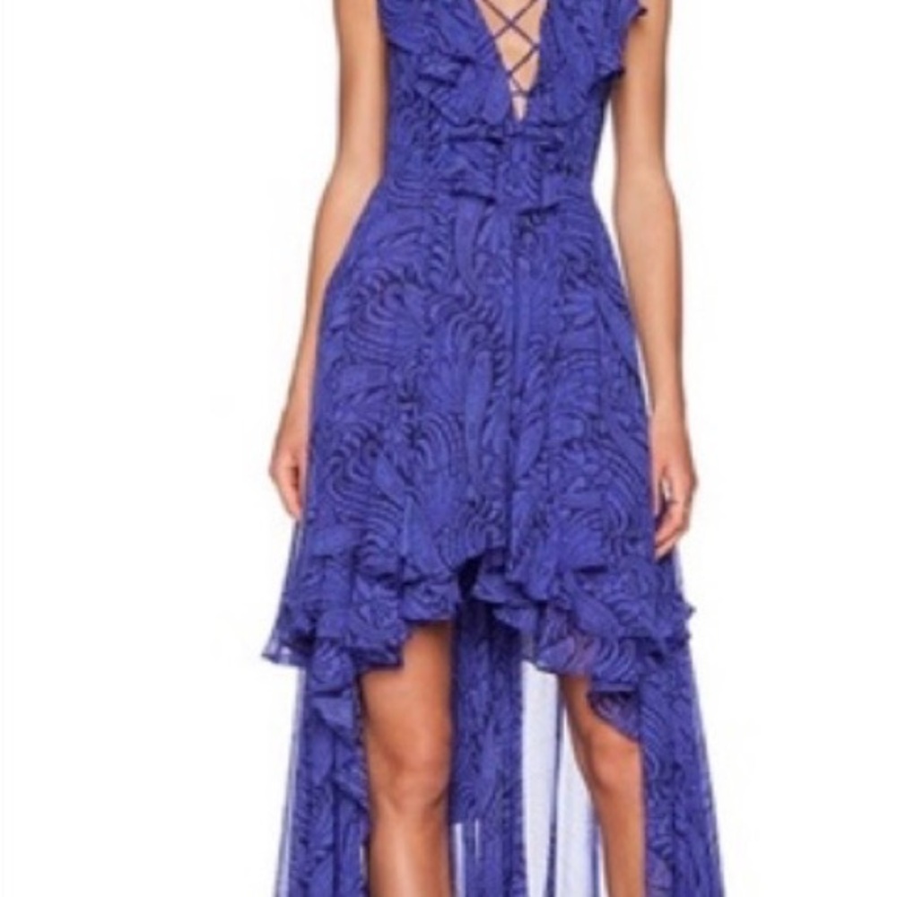 NWT The Jetset Diaries Royal Blue High-Low Dress - Picture 3 of 9